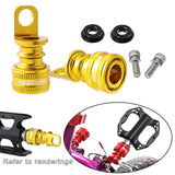 Maxbell Quick Release Pedal Holder Mounting Seat Fast for Foldable Bike Gold - Aladdin Shoppers