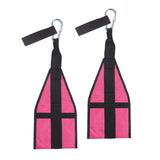 Maxbell Hanging Ab Straps Sling Door Hanging Heavy Duty for Fitness Gym Rose Red - Aladdin Shoppers