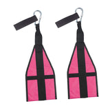 Maxbell Hanging Ab Straps Sling Door Hanging Heavy Duty for Fitness Gym Rose Red - Aladdin Shoppers