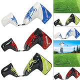 Maxbell PU Golf Blade Putter Head Cover Golfer Gifts Easy to Wear Anti-Damage Soft White - Aladdin Shoppers