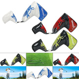 Maxbell PU Golf Blade Putter Head Cover Golfer Gifts Easy to Wear Anti-Damage Soft White - Aladdin Shoppers