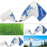 Maxbell PU Golf Blade Putter Head Cover Golfer Gifts Easy to Wear Anti-Damage Soft White - Aladdin Shoppers