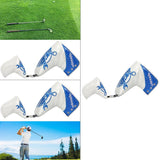 Maxbell PU Golf Blade Putter Head Cover Golfer Gifts Easy to Wear Anti-Damage Soft White - Aladdin Shoppers