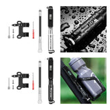 Maxbell Portable Mini Bike Pump Compact 160 PSI Bicycle for Cycling MTB black - Aladdin Shoppers