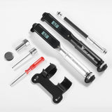Maxbell Portable Mini Bike Pump Compact 160 PSI Bicycle for Cycling MTB black - Aladdin Shoppers