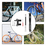 Maxbell Portable Mini Bike Pump Compact 160 PSI Bicycle for Cycling MTB black - Aladdin Shoppers