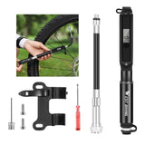 Maxbell Portable Mini Bike Pump Compact 160 PSI Bicycle for Cycling MTB black - Aladdin Shoppers