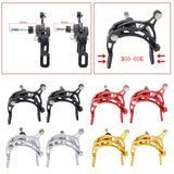 Maxbell 2Pieces Road Bike Bicycle Brake Caliper C Clip Set Front Rear Refit Black - Aladdin Shoppers