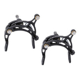 Maxbell 2Pieces Road Bike Bicycle Brake Caliper C Clip Set Front Rear Refit Black - Aladdin Shoppers