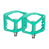 Maxbell 1 Pair Nylon Equipment Non-Slip Bike Pedals for Bicycle BMX MTB Green - Aladdin Shoppers