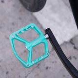Maxbell 1 Pair Nylon Equipment Non-Slip Bike Pedals for Bicycle BMX MTB Green - Aladdin Shoppers