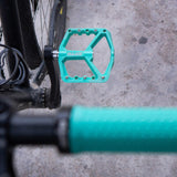 Maxbell 1 Pair Nylon Equipment Non-Slip Bike Pedals for Bicycle BMX MTB Green - Aladdin Shoppers