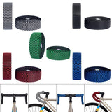 Maxbell 2x Non Slip Bicycle Handlebar Tapes Grip Wraps Bike Drop Bar Black - Aladdin Shoppers