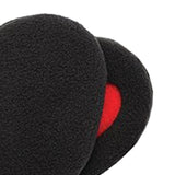 Maxbell 1Pair Ear Warmer Women Men Earmuffs Outdoor Portable Soft Bandless Ear Muffs Black - Aladdin Shoppers