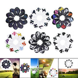 Maxbell 10Pcs Golf Iron Club Head Covers Waterproof Headcovers Black Dazzling Laser - Aladdin Shoppers