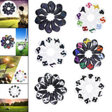 Maxbell 10Pcs Golf Iron Club Head Covers Waterproof Headcovers Black Dazzling Laser - Aladdin Shoppers