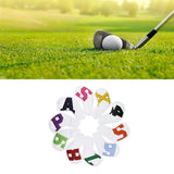 Maxbell 10Pcs Golf Iron Club Head Covers Waterproof Headcovers White Colorful - Aladdin Shoppers