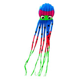 Maxbell Large Octopus Kite Single Line Long Tail for Kids Adults Beach Park Blue - Aladdin Shoppers