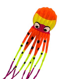 Maxbell Large Octopus Kite Single Line Long Tail for Kids Adults Beach Park Orange - Aladdin Shoppers