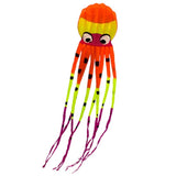 Maxbell Large Octopus Kite Single Line Long Tail for Kids Adults Beach Park Orange - Aladdin Shoppers