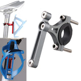 Maxbell Bike Water Bottle Holder Clamp Clip Mount Adapter for Bicycle Titanium - Aladdin Shoppers
