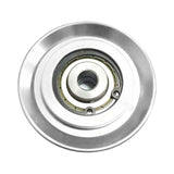 Maxbell 73mm Bearing Pulley Aluminium Alloy for Cable Fitness Equipment Silver - Aladdin Shoppers