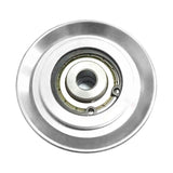 Maxbell 73mm Bearing Pulley Aluminium Alloy for Cable Fitness Equipment Silver - Aladdin Shoppers