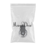 Maxbell Solid Pulley Block Gym Equipment Hanging Lifting Rope Fitness Mute Swivel Silver 73mm - Aladdin Shoppers