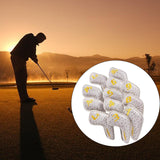 Maxbell Golf Club Iron Head Cover Golfer Headcovers Protection Waterproof White - Aladdin Shoppers