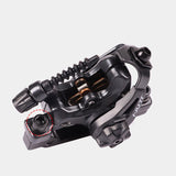 Maxbell MTB Bicycle Mechanical Brakes Line Pulling Caliper Front clamp Black - Aladdin Shoppers