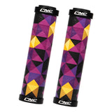 Maxbell Bike Handle Bar Grip Protective for MTB Bicycle Purple Yellow - Aladdin Shoppers