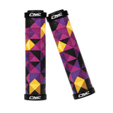 Maxbell Bike Handle Bar Grip Protective for MTB Bicycle Purple Yellow - Aladdin Shoppers