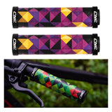 Maxbell Bike Handle Bar Grip Protective for MTB Bicycle Purple Yellow - Aladdin Shoppers