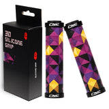 Maxbell Bike Handle Bar Grip Protective for MTB Bicycle Purple Yellow - Aladdin Shoppers