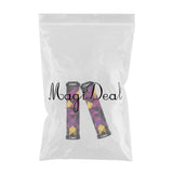 Maxbell Bike Handle Bar Grip Protective for MTB Bicycle Purple Yellow - Aladdin Shoppers