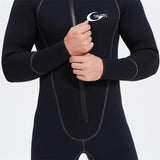Maxbell Mens Wetsuits Jumpsuit Full Body Neoprene 5mm Keep Warm for Snorkeling XL - Aladdin Shoppers