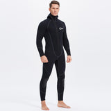 Maxbell Mens Wetsuits Jumpsuit Full Body Neoprene 5mm Keep Warm for Snorkeling XXL - Aladdin Shoppers