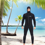Maxbell Mens Wetsuits Jumpsuit Full Body Neoprene 5mm Keep Warm for Snorkeling XXXL - Aladdin Shoppers