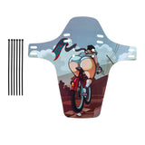 Maxbell MTB Mudguard Mountain Bike Mud Guard Bicycle Front Tyre Splash Big buttocks - Aladdin Shoppers