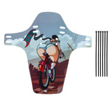 Maxbell MTB Mudguard Mountain Bike Mud Guard Bicycle Front Tyre Splash Big buttocks - Aladdin Shoppers