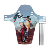 Maxbell MTB Mudguard Mountain Bike Mud Guard Bicycle Front Tyre Splash Big buttocks - Aladdin Shoppers