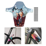 Maxbell MTB Mudguard Mountain Bike Mud Guard Bicycle Front Tyre Splash Big buttocks - Aladdin Shoppers