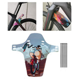 Maxbell MTB Mudguard Mountain Bike Mud Guard Bicycle Front Tyre Splash Big buttocks - Aladdin Shoppers