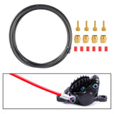 Maxbell Hydraulic Tube Brake Hose Tubing Cable for SHIMANO MAGURA Replacement Black Gold Needle - Aladdin Shoppers