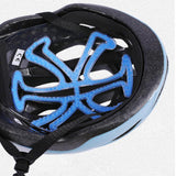 Maxbell Soft Bike Helmet Padding Helmet Liner Accessories Bicycle Helmet Care Blue - Aladdin Shoppers