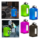 Maxbell 3.8L Large Sports Kettle Water Bottle Jug BPA Free for Running Gym Deep Blue - Aladdin Shoppers