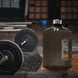 Maxbell 3.8L Large Sports Kettle Water Bottle Jug BPA Free for Running Gym Black - Aladdin Shoppers