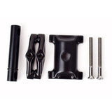 Maxbell Bicycle Seatpost Adjustable Support Stem Plum Shaped Tubing for Folding Bike Black 31.8x600mm - Aladdin Shoppers