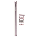 Maxbell Bicycle Seatpost Adjustable Support Stem Plum Shaped Tubing for Folding Bike Titanium 31.8x600mm - Aladdin Shoppers