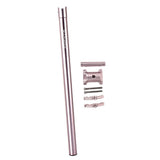 Maxbell Bicycle Seatpost Adjustable Support Stem Plum Shaped Tubing for Folding Bike Titanium 33.9x600mm - Aladdin Shoppers